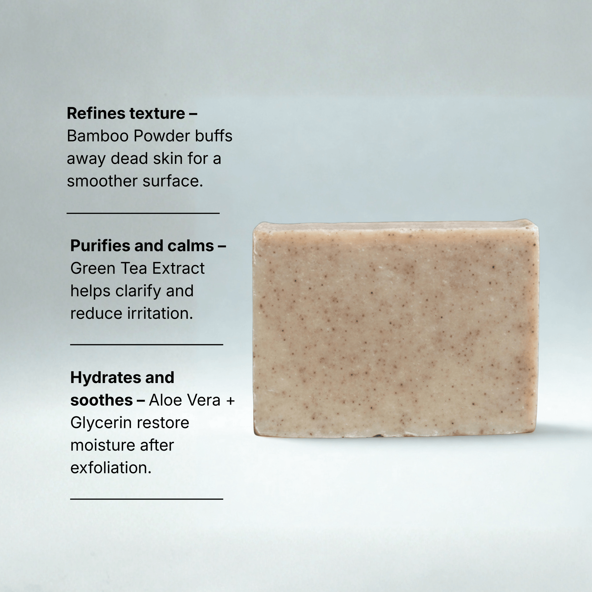 Ninth Wave Recovery Bar Magnesium Sea Salt Soap with on-image text explaining cleansing and post-surf body recovery